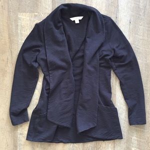 Thick Navy Cardigan